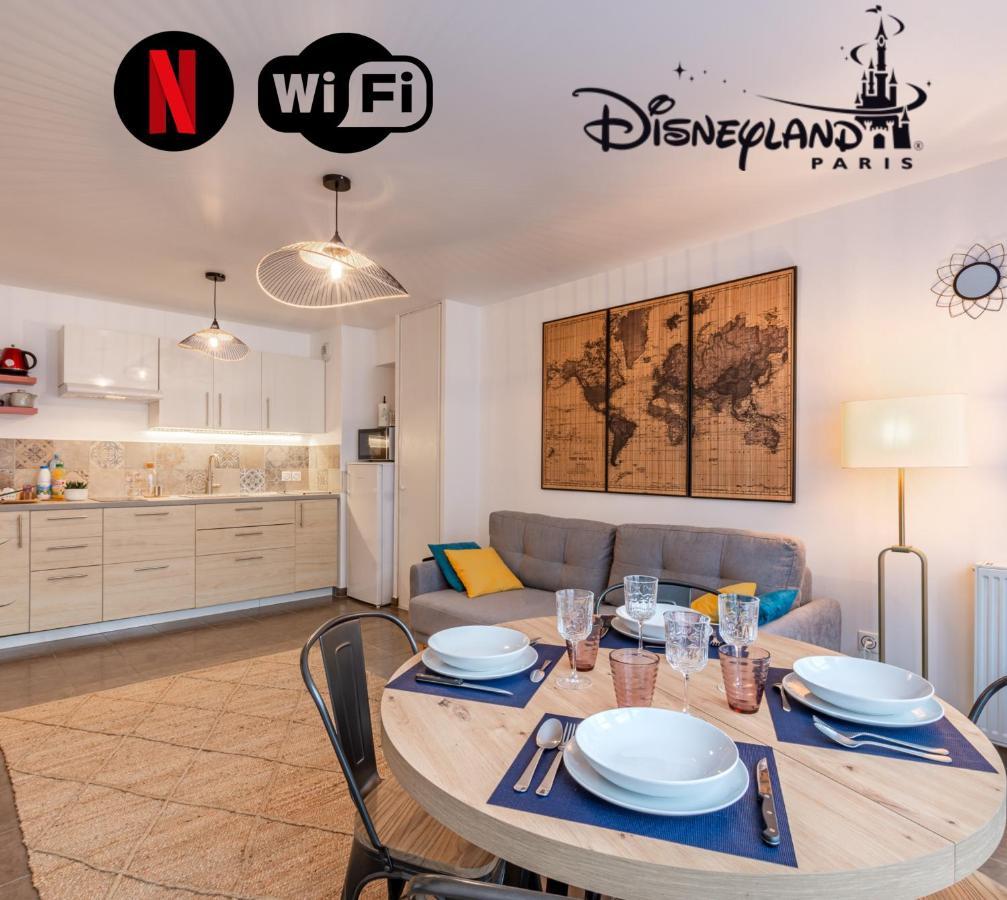 Appartement Cosy Tres Proche Disney Кувре Екстер'єр фото
